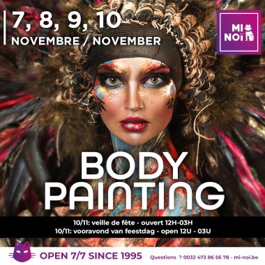 Bodypainting le Samedi 08 Novembre 25 - 2361