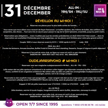 Reveillon nouvel an