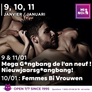 Mega gang bang de l'an neuf + apm gangbang le Vendredi 09 Janvier 26 - 2439